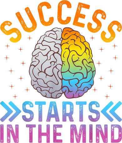 Success Starts In The Mind Motivational Success Mindset Kids Sweatshirt