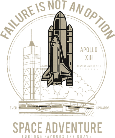 Space Shuttle Launch Galaxy Coaster