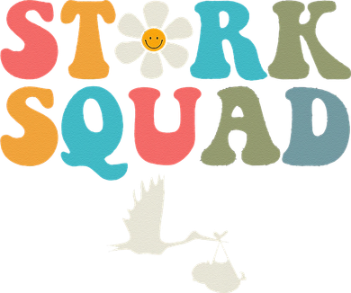 Stork Squad Labor & Delivery Nurse L&D Mother Baby Kids T-Shirt
