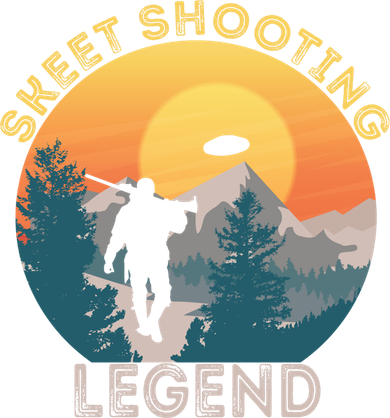 Skeet Shooting Legend Skeet Trap Clay Outdoor Sports Lover Cool Gift Santa Hat