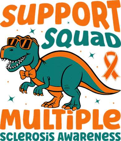 Support Squad Multiple Sclerosis Awareness Coaster
