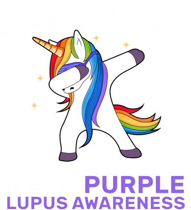 Stand Strong Wear Purple Lupus Awareness Tote Bag