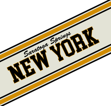 Saratoga Springs New York Varsity Logo Kids Hoodie