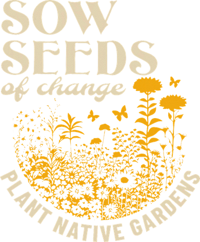 Sow Seeds Of Change Plant Native Gardens Bucket Hat
