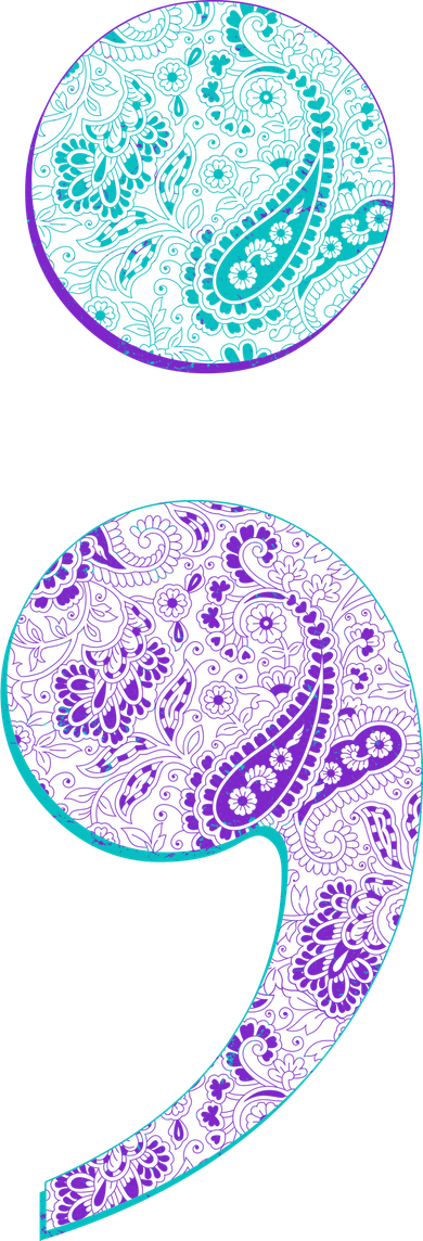Semicolon Suicide Prevention Awareness Coaster