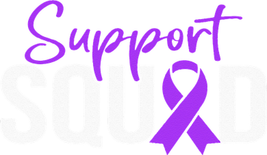 Support Squad Purple Warrior Domestic Violence Awareness Women's Sweatshirt