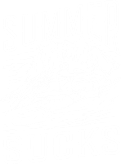 Summer Sucks Snowmobile Rider Gift Backpack