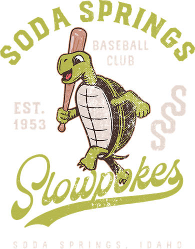 Soda Springs Slowpokes Retro Minor League Baseball Team Sweatshirt