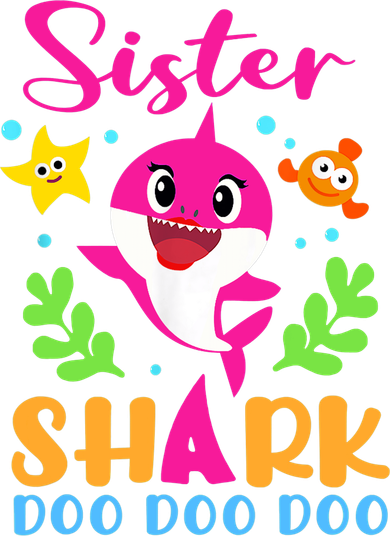 Sister Shark Shirt Sister Shark Lover Family Mother's Day Women's Tank Top