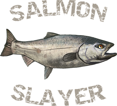 Salmon Slayer Salmon Fishing Salmon Women's Sweatshirt