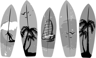 Surfing Surfboard Vintage Classic Retro Surfboarder Surfer Gift Coaster