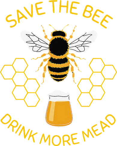Save The Bees Drink More Mead Funny Craft Beer Brew Santa Hat