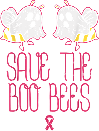 Save The Boobees Boo Bees Breast Cancer Halloween Pajama Set