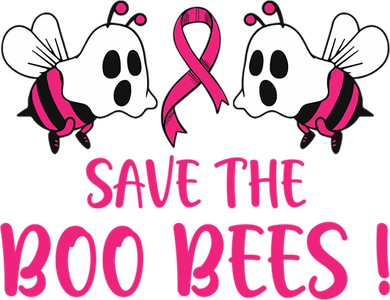 Save The Boobees Boo Bees Breast Cancer Halloween Gift Pajama Set
