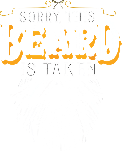 Sorry This Beard Is Taken Country Retro Valentines Day Gift Button