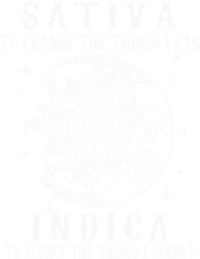 Sativa To Change The Things I Can Indica Cannabis Weed Button