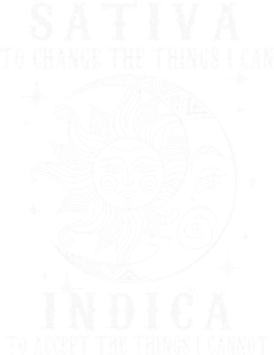Sativa To Change The Things I Can Indica Cannabis Weed Button