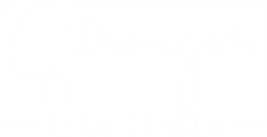 Stronger Than Cancer Pink Ribbon Breast Cancer Awareness Gift Beanie