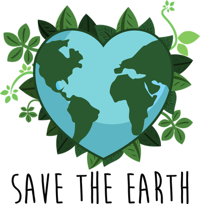 Save The Earth Planet Heart Earth Day Tank Top