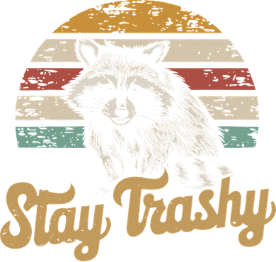 Stay Trashy Funny Opossum Raccoon Internet Memes Funny Meme Toddler T-Shirt