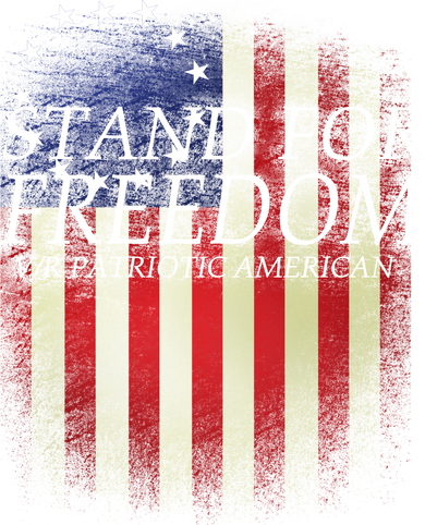Stand For Freedom Pajama Set