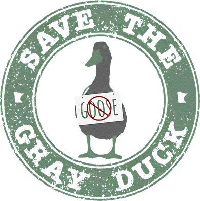 Save The Gray Duck Gift Women's Tank Top