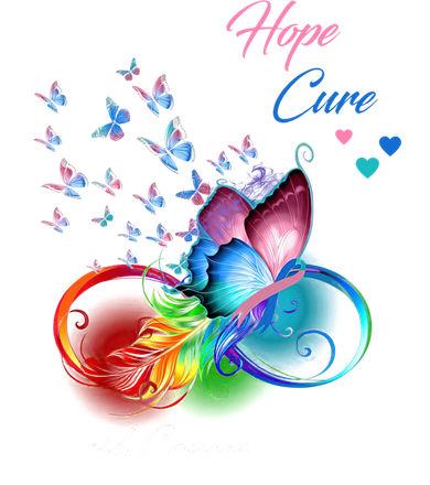 Spread The Hope Find The Cure Thyroid Cancer Awareness Funny Gift Toddler Hoodie