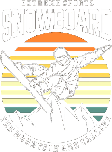 Snowboard The Mountain Are Calling Women's Long Sleeve Shirt