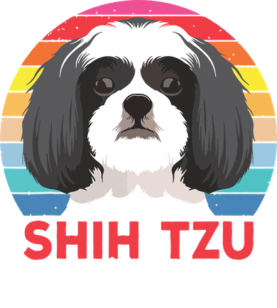 Shih Tzu Mama Cute Shih Tzu Dog Mom Funny Gift Kids Sweatshirt