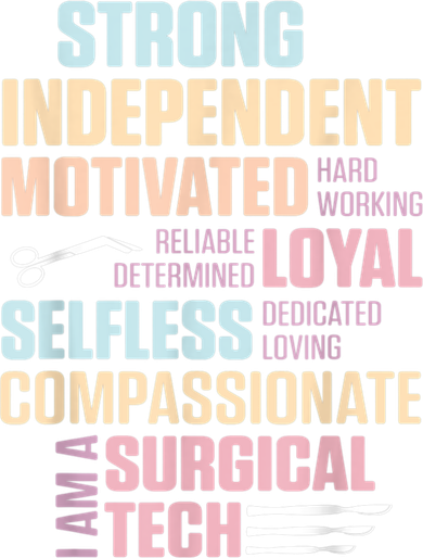 Surgical Technologist Rely Scrub Tech Women's T-Shirt