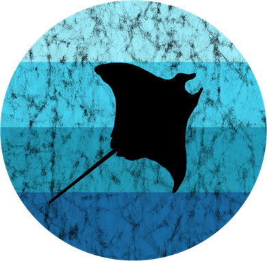 Stingray Ta Ray Retro Vintage Ocean Water Animal Gift Kids T-Shirt