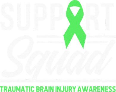 Support TBI Support Squad Traumatic Brain Injury Awareness Kids Hoodie