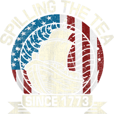 Spilling The Tea Since 1773 Patriotic Tea Party July 4th Kids Hoodie