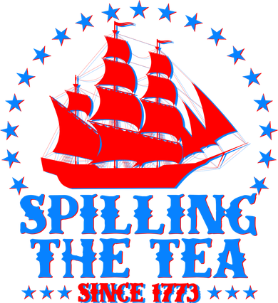 Spilling The Tea Since 1773 Boston Tea Party Kids Hoodie
