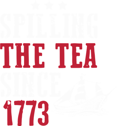 Spilling The Tea Since 1773 Kids Hoodie