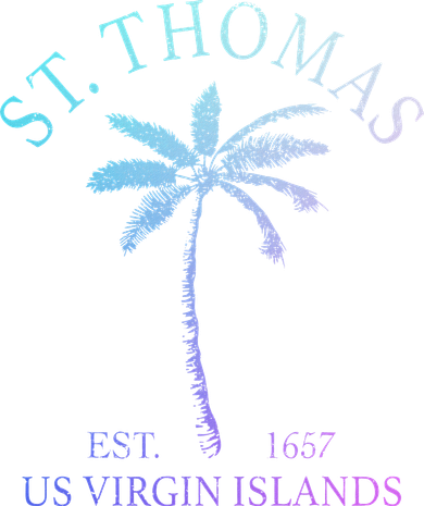 St. Thomas Us Virgin Islands Usvi Vintage Tote Bag