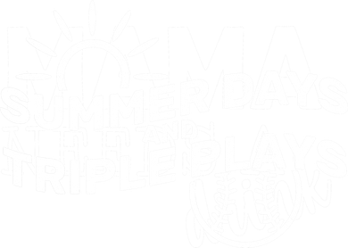 Summer Days And Triple Plays Women's Long Sleeve Shirt