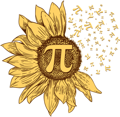 Vintage Sunflower Pi 3.14 Kids Sweatshirt