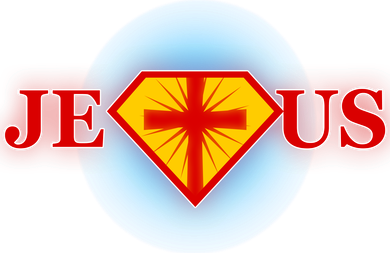 Super Jesus Superhero Comic Logo Beanie