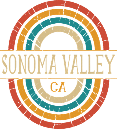 Sonoma Valley California Vintage Ca Retro Home State Button