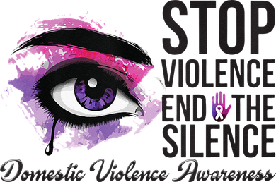 Stop Violence End Silence Domestic Violence Awareness Baby Bodysuit