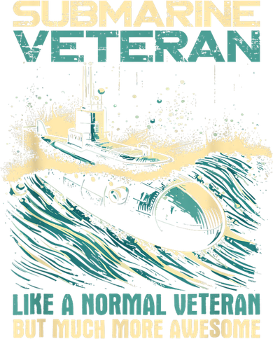 Submarine Veteran Like Normal Veteran But Much More Awesome Women's Tank Top