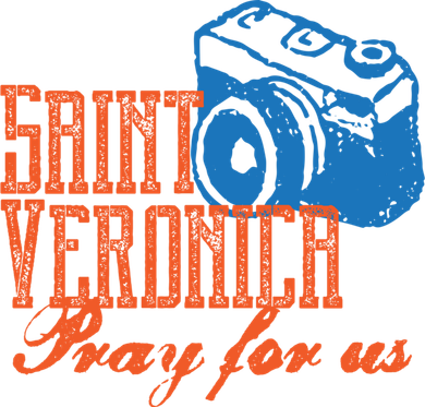 St Veronica Patron Saint Photography Photographers Catholic Cool Gift Women's Long Sleeve Shirt