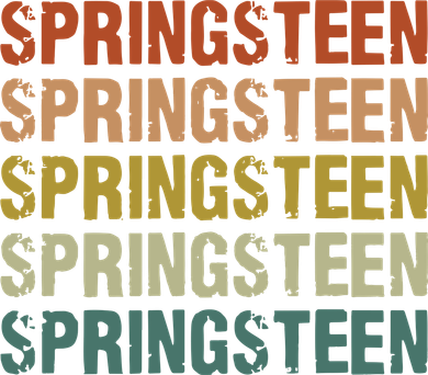 Springsteen Vintage Retro Rock Concert Women's Hoodie