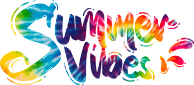 Summer Vibes Tie Dye Rainbow Hat