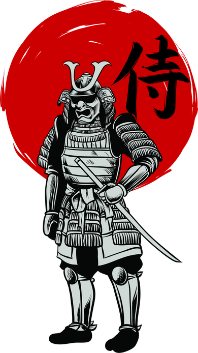 Samurai Warrior Graphic Women's Tank Top