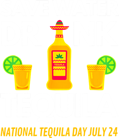 Save Water Drink Tequila National Funny Tequila Day Coffee Mug