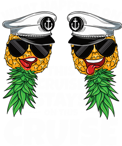 Swinger What Happens On This Cruise Stays On This Cruise Golf Towel