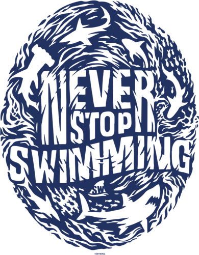 Shark Week: Never Stop Swimming Gift Coffee Mug