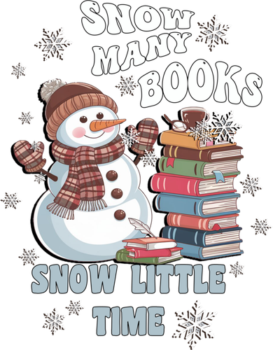 Snowflakes Wintertime Reading Snow Y Books Cute Snow Cute Gift Coaster